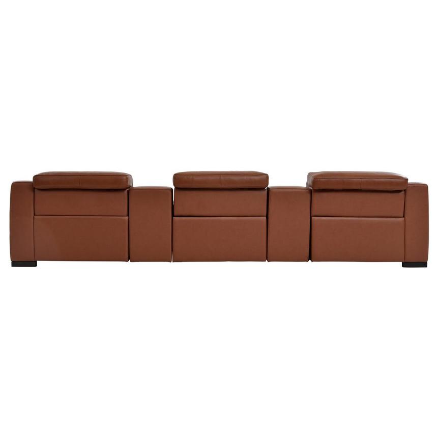 Gian Marco Tan Home Theater Leather Seating with 5PCS/3PWR  alternate image, 6 of 11 images.