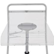 Sadie Clear Adjustable Stool  alternate image, 6 of 9 images.