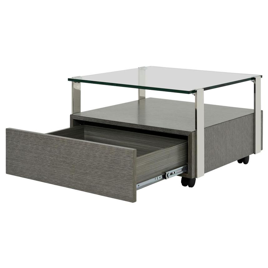 Kelsey Gray Coffee Table w/Casters | El Dorado Furniture