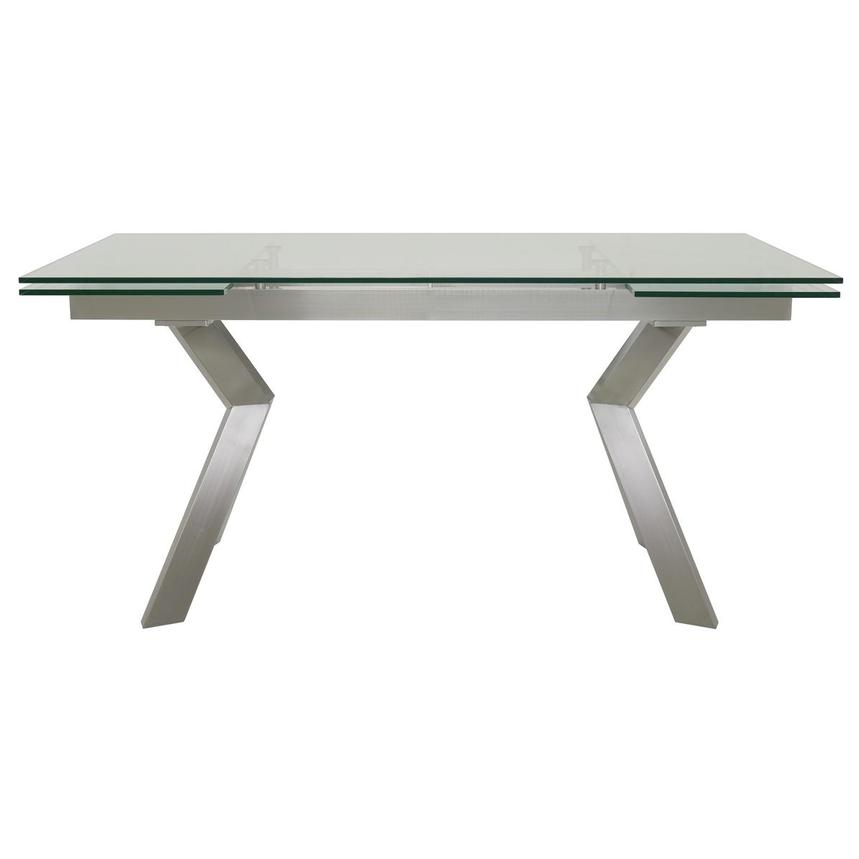 Lynne Brushed Extendable Dining Table  main image, 1 of 8 images.