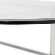 Caroline Silver Oval Coffee Table  alternate image, 5 of 6 images.