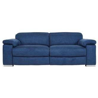 Karly Blue Power Reclining Sofa