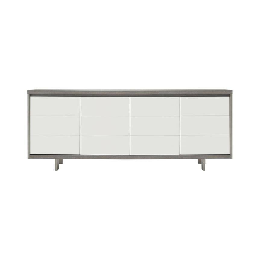 Lia Gray Mirrored El Dorado Furniture