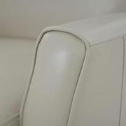 Lucca Cream Leather Power Glider Recliner  alternate image, 7 of 10 images.