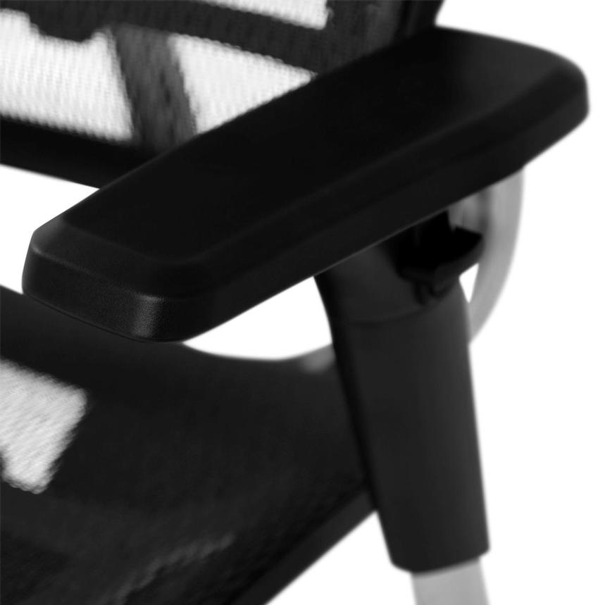 Arsenio Black High Back Desk Chair  alternate image, 9 of 12 images.
