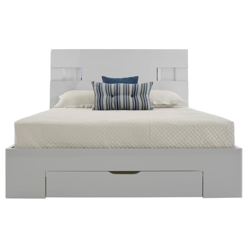 Nicole Queen Storage Bed  alternate image, 4 of 7 images.