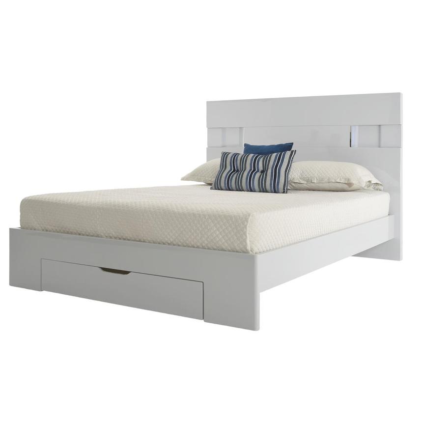 Nicole Queen Storage Bed  main image, 1 of 7 images.