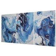 Azure Set of 3 Acrylic Wall Art  alternate image, 2 of 3 images.