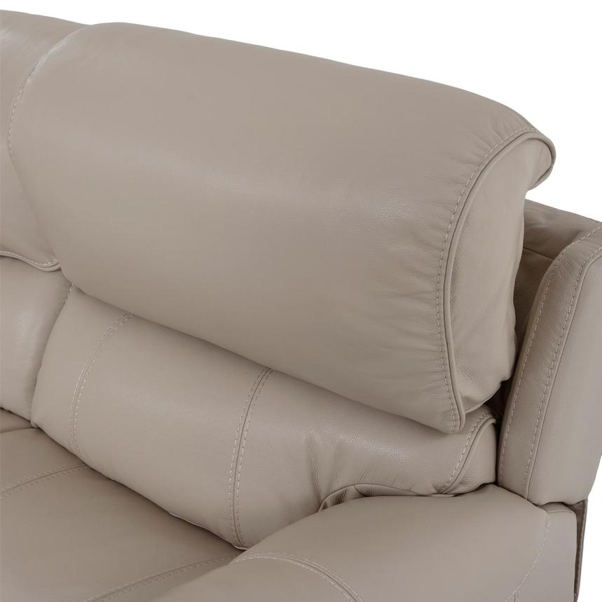 Cody Cream Leather Power Reclining Loveseat  alternate image, 6 of 11 images.