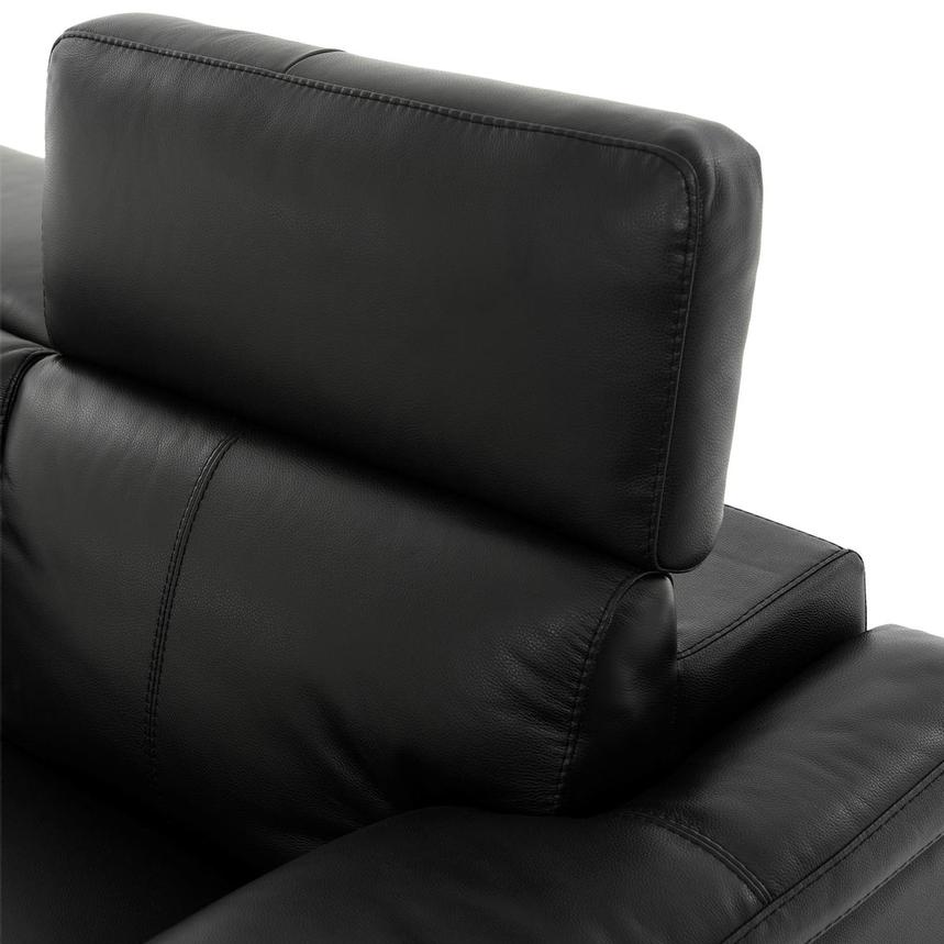Charlie Black Leather Power Reclining Loveseat  alternate image, 6 of 12 images.