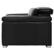 Charlie Black Leather Power Recliner  alternate image, 4 of 12 images.