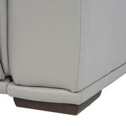 Davis 2.0 Silver Leather Power Reclining Sectional with 7PCS/3PWR  alternate image, 11 of 12 images.