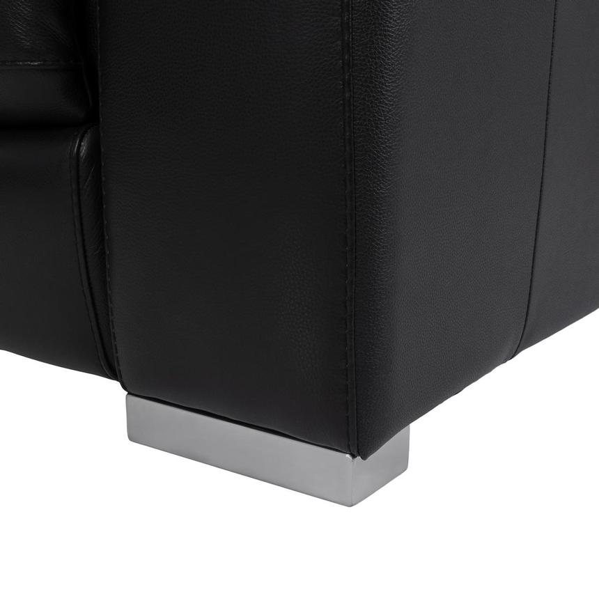 Charlie Black Leather Power Reclining Loveseat alternate image, 7 of 8 images.