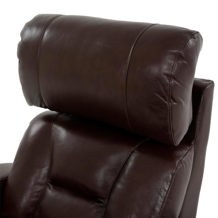 Gio Brown Leather Power Recliner alternate image, 7 of 14 images.