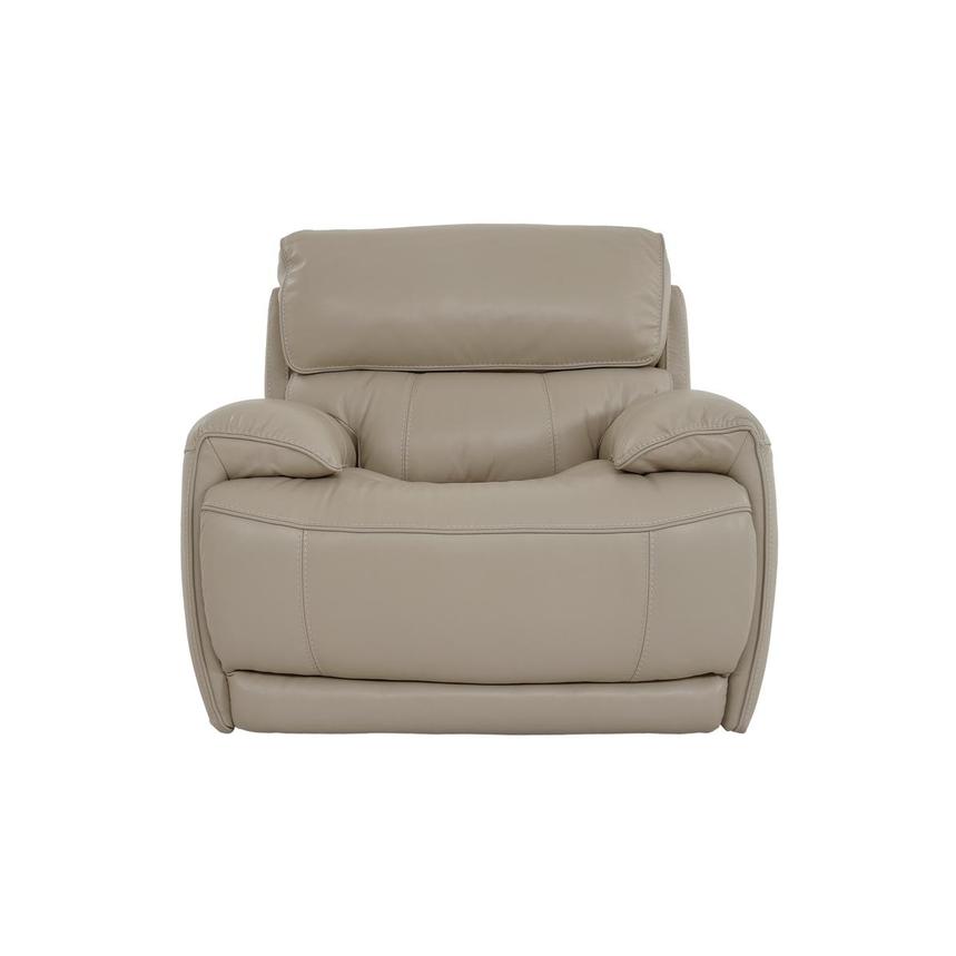 Cody Cream Leather Power Recliner  main image, 1 of 11 images.