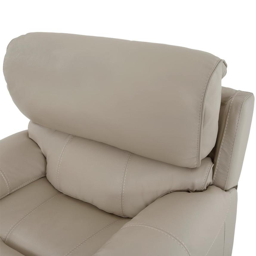 Cody Cream Leather Power Recliner  alternate image, 6 of 11 images.