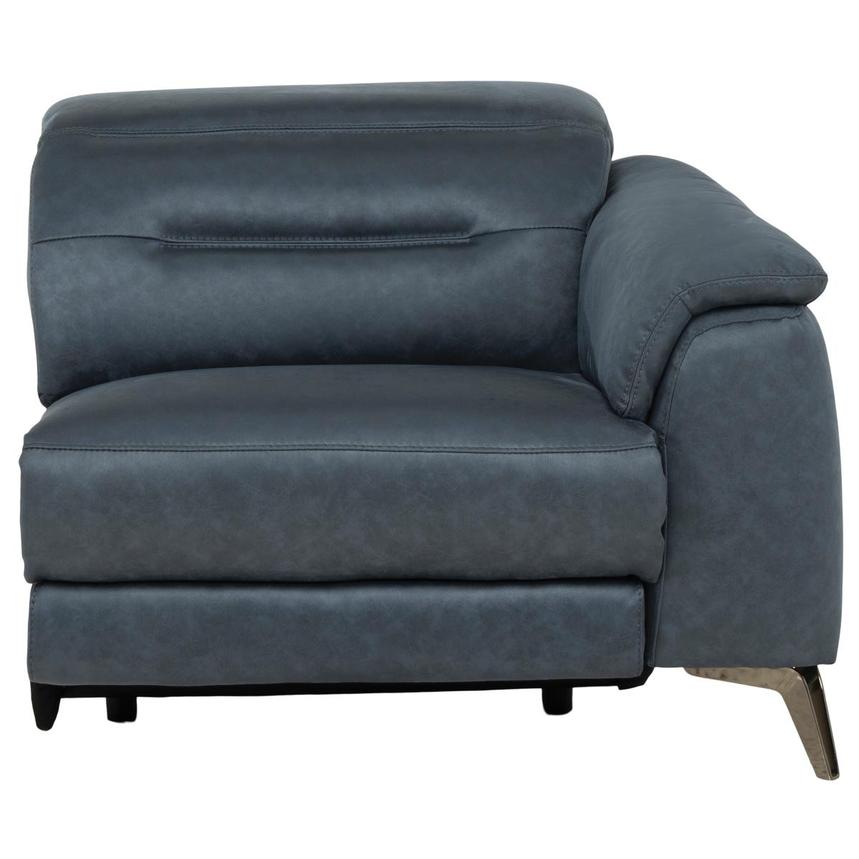 Claribel II Blue Right Power Recliner