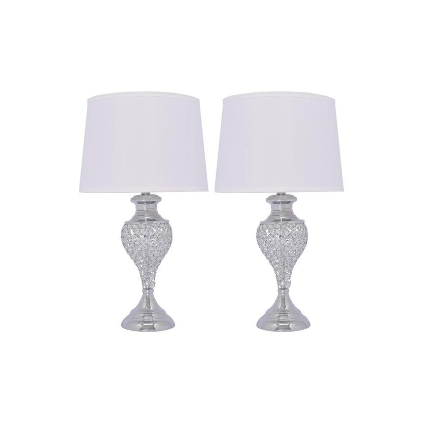 Glitzy Set of 2 Table Lamps El Dorado Furniture