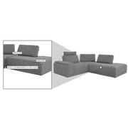 Satellite 3PC Corner Sofa w/Right Chaise  alternate image, 6 of 6 images.