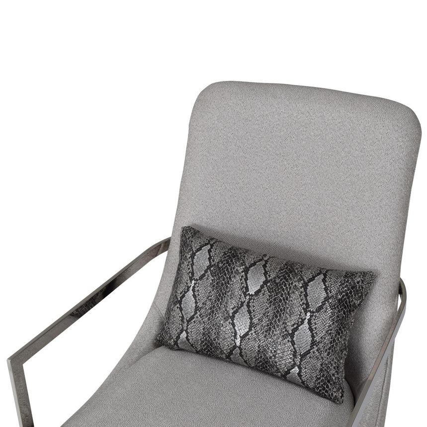 Dimitra Gray Accent Chair  alternate image, 6 of 9 images.