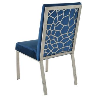 Wellington Blue Side Chair