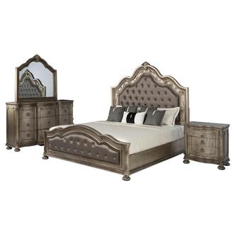Granada Gray 4-Piece Queen Bedroom Set