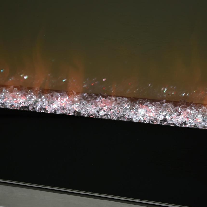 Teire White Electric Fireplace alternate image, 5 of 12 images.