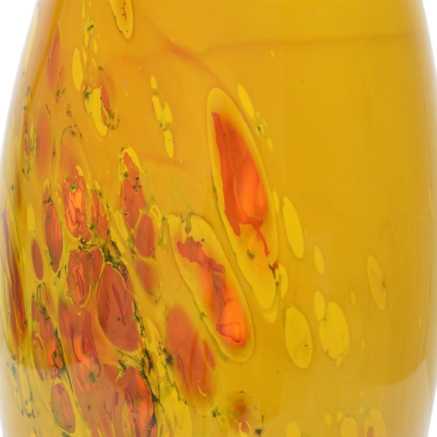 Splash Yellow Large Glass Vase  alternate image, 4 of 5 images.