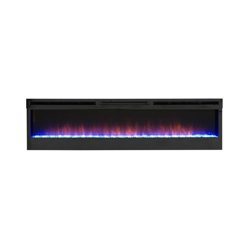 Teire Wall-Hanging Electric Fireplace w/Remote Control  main image, 1 of 3 images.