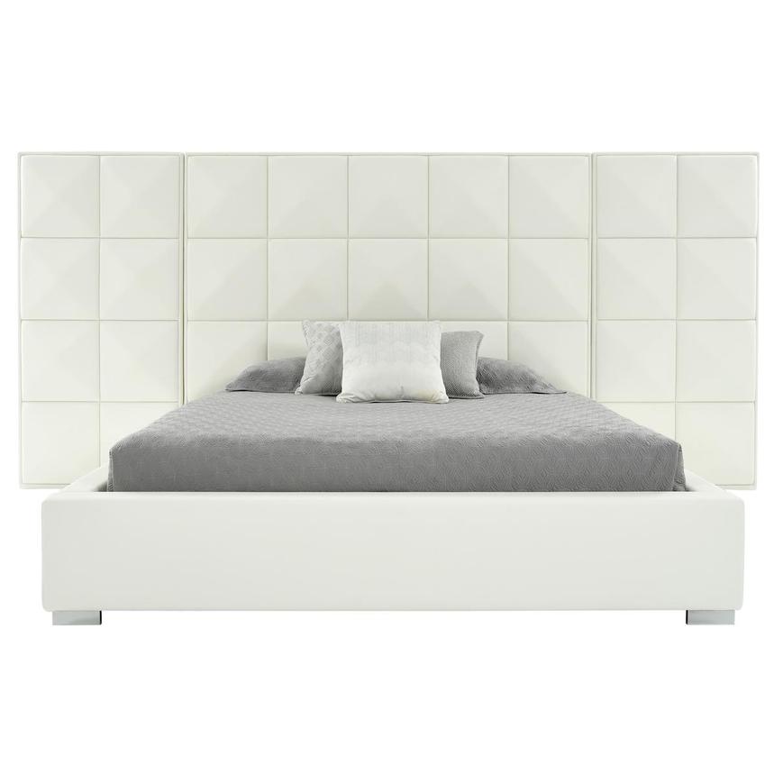 Lux Suite White King Platform Bed  alternate image, 2 of 7 images.