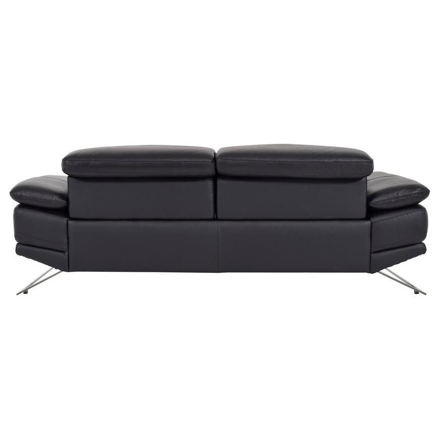 Toronto Ii Black Leather Power Reclining Sofa El Dorado Furniture