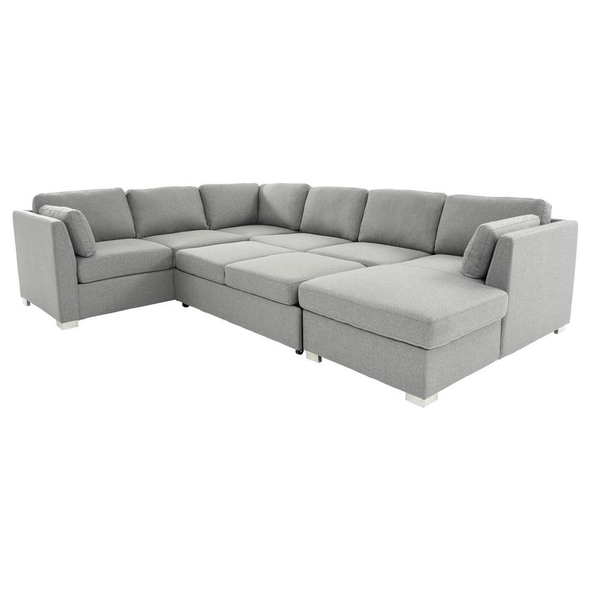 Vivian Sectional Sleeper Sofa w/Right Chaise  alternate image, 2 of 11 images.