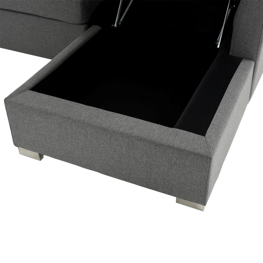 Vivian Sectional Sleeper Sofa w/Right Chaise alternate image, 9 of 11 images.