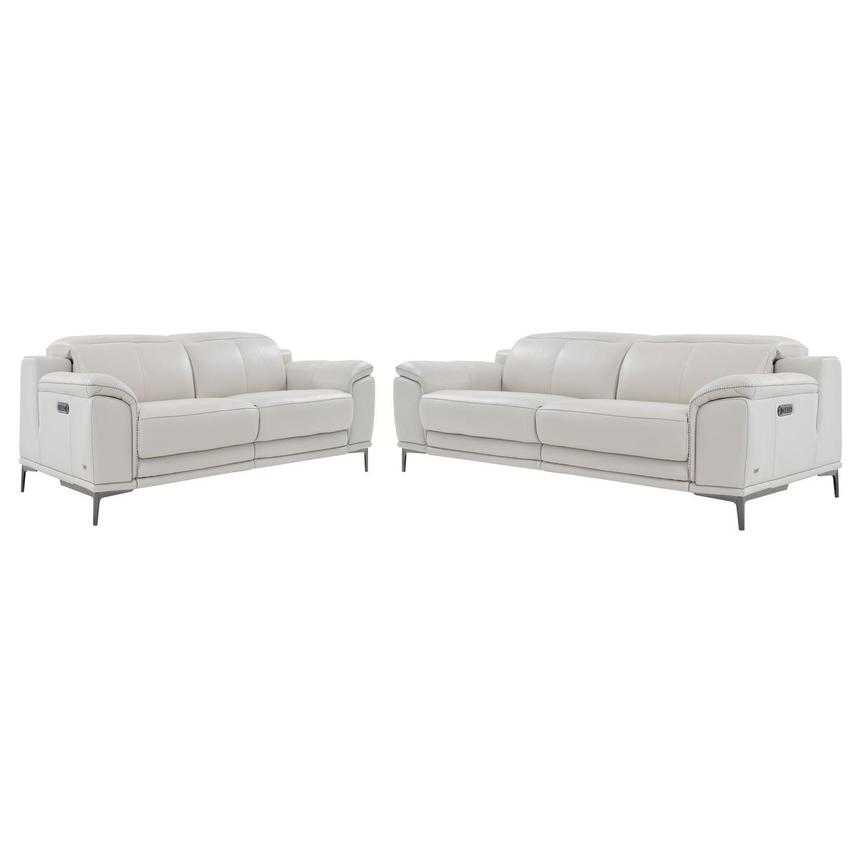 Katherine Light Gray 2Piece Living Room Set El Dorado Furniture