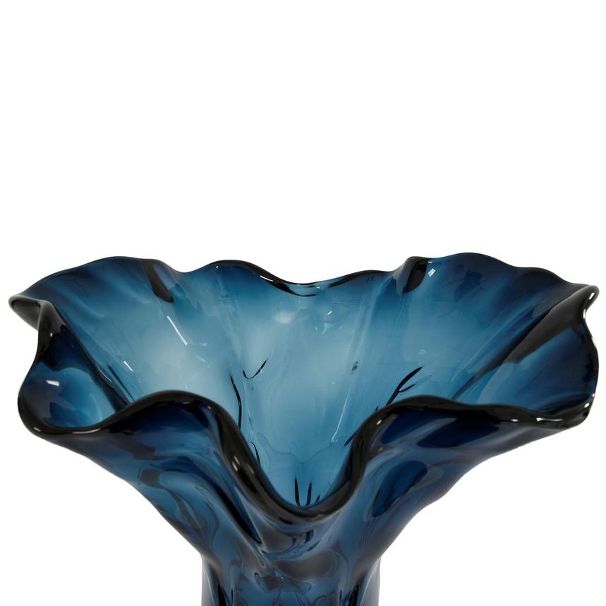 Mahle Blue Glass Vase alternate image, 4 of 5 images.