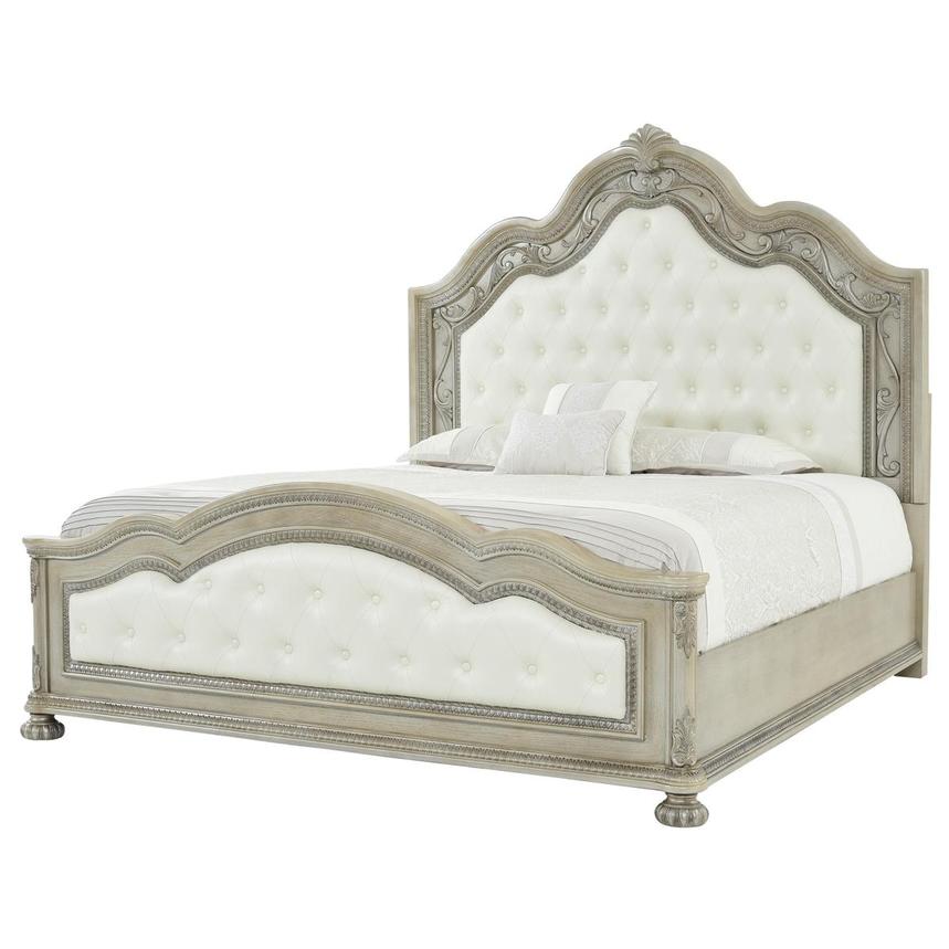 Granada Cream Queen Panel Bed  main image, 1 of 7 images.