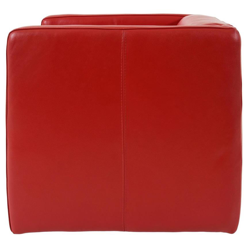 Cute Red Leather Swivel Chair | El Dorado Furniture