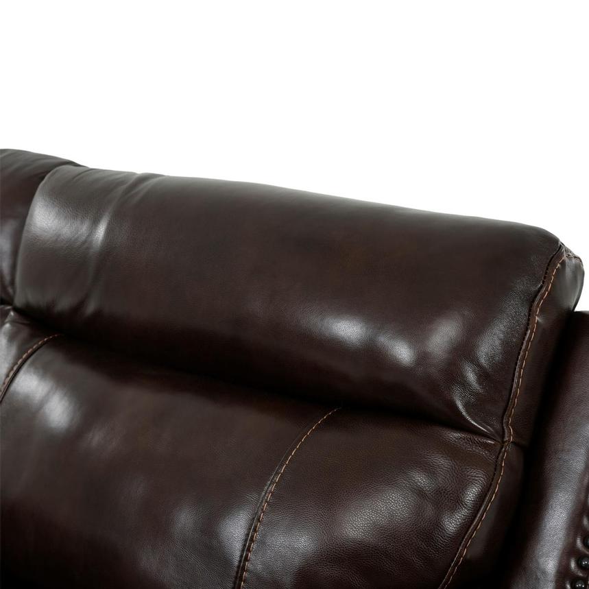 Billy Joe Leather Power Reclining Sectional with 5PCS/3PWR  alternate image, 7 of 10 images.