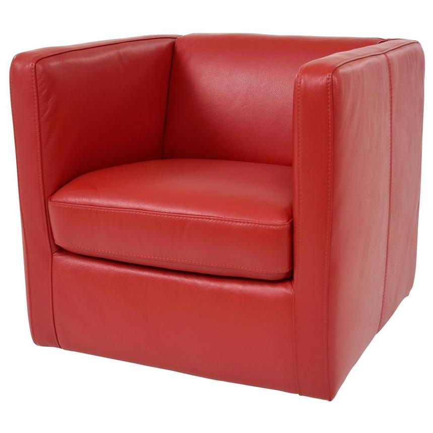 Cute Red Accent Chair  alternate image, 2 of 8 images.