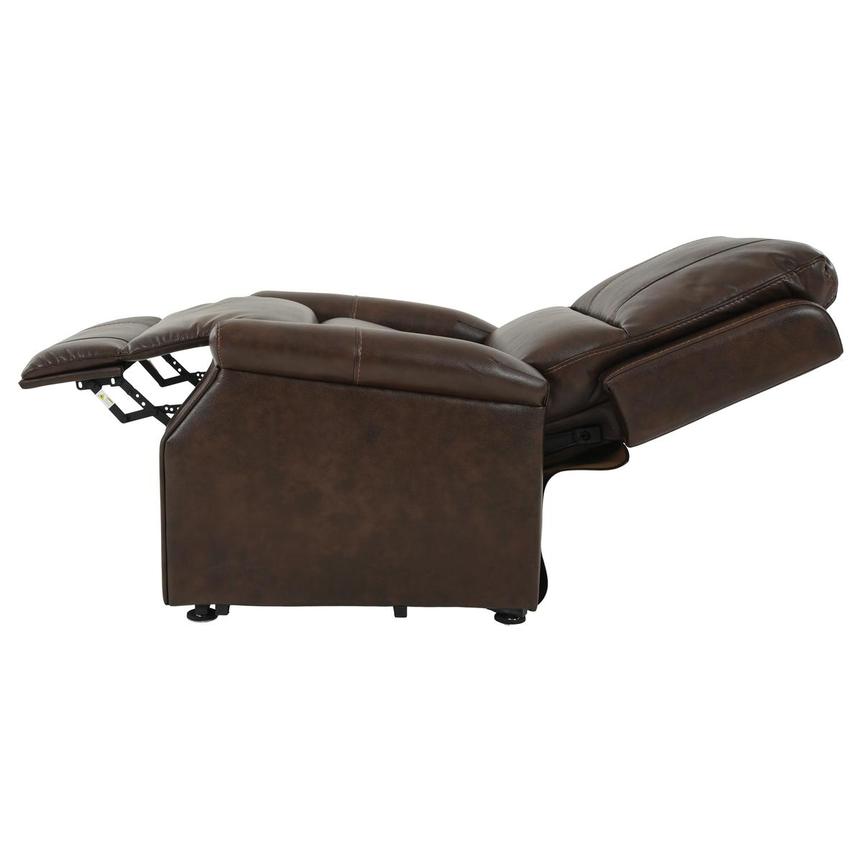 Java Brown Power Lift Recliner  alternate image, 6 of 9 images.