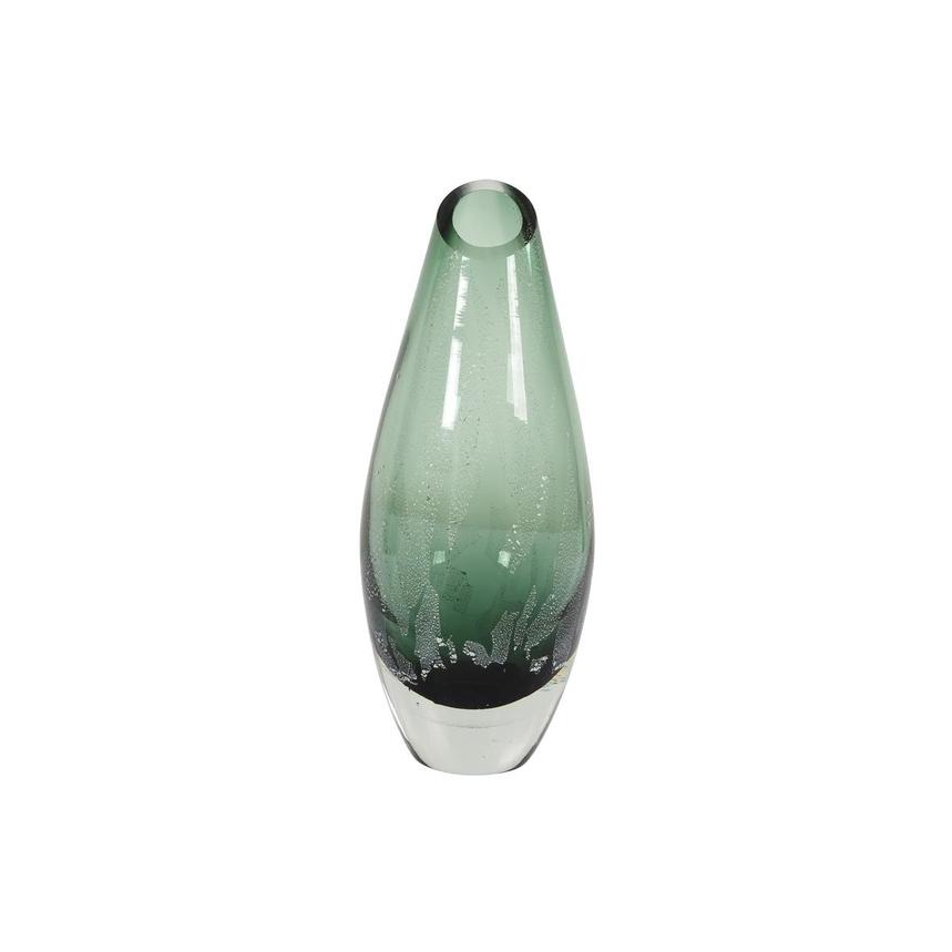 Euphoria Green Small Glass Vase  main image, 1 of 5 images.