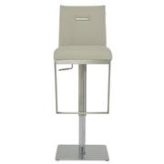 Laze Taupe Adjustable Stool  main image, 1 of 8 images.
