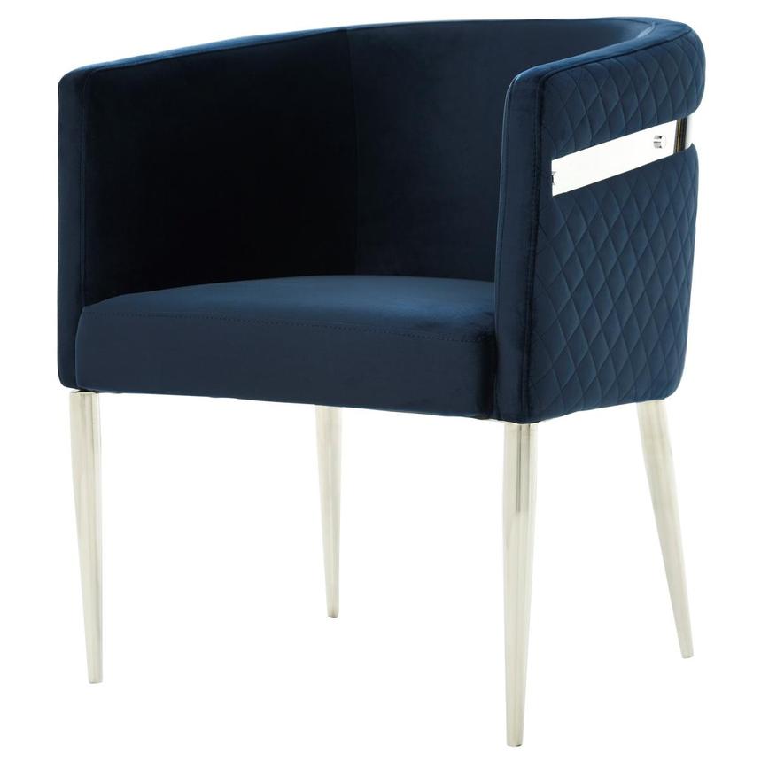Anastasia Blue Accent Chair  main image, 1 of 8 images.