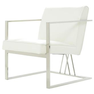 Fairmont White Accent Chair