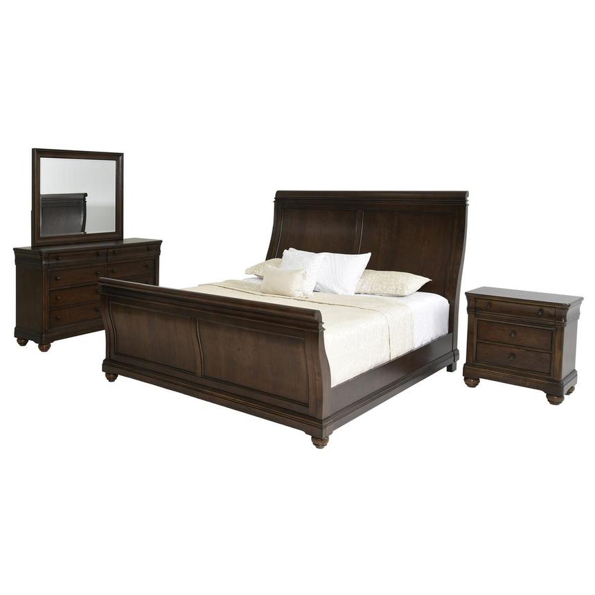 Warwick 4 Piece Queen Bedroom Set | El Dorado Furniture