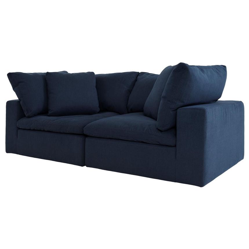 Nube Blue Sofa alternate image, 2 of 8 images.