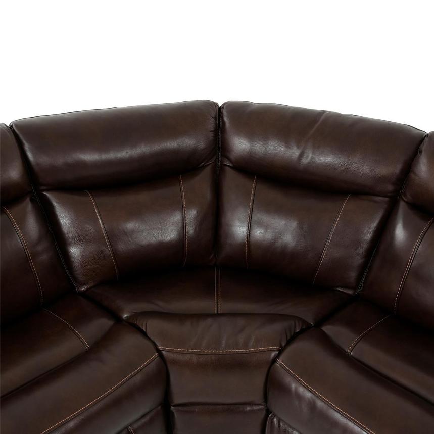 Billy Joe Leather Power Reclining Sectional with 5PCS/2PWR  alternate image, 7 of 9 images.