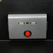 Billy Joe Leather Power Reclining Sectional with 6PCS/2PWR  alternate image, 10 of 11 images.