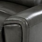London Leather Power Reclining Sectional  alternate image, 7 of 9 images.