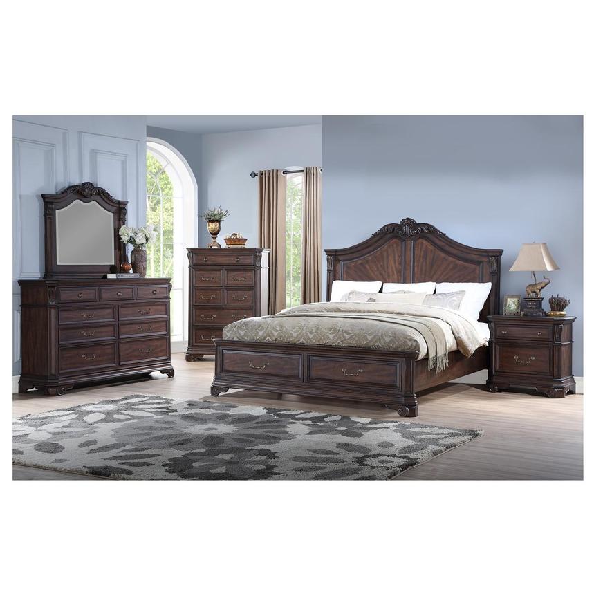 Charles 4Piece King Bedroom Set El Dorado Furniture
